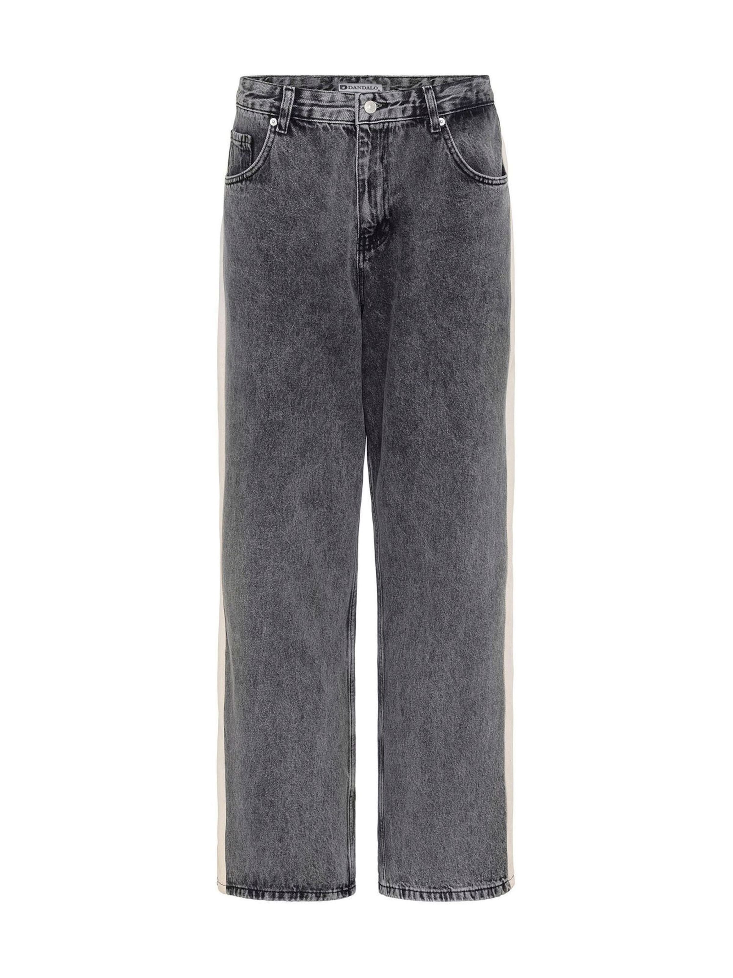 Dandalo Baggy Jeans i grå: forside
