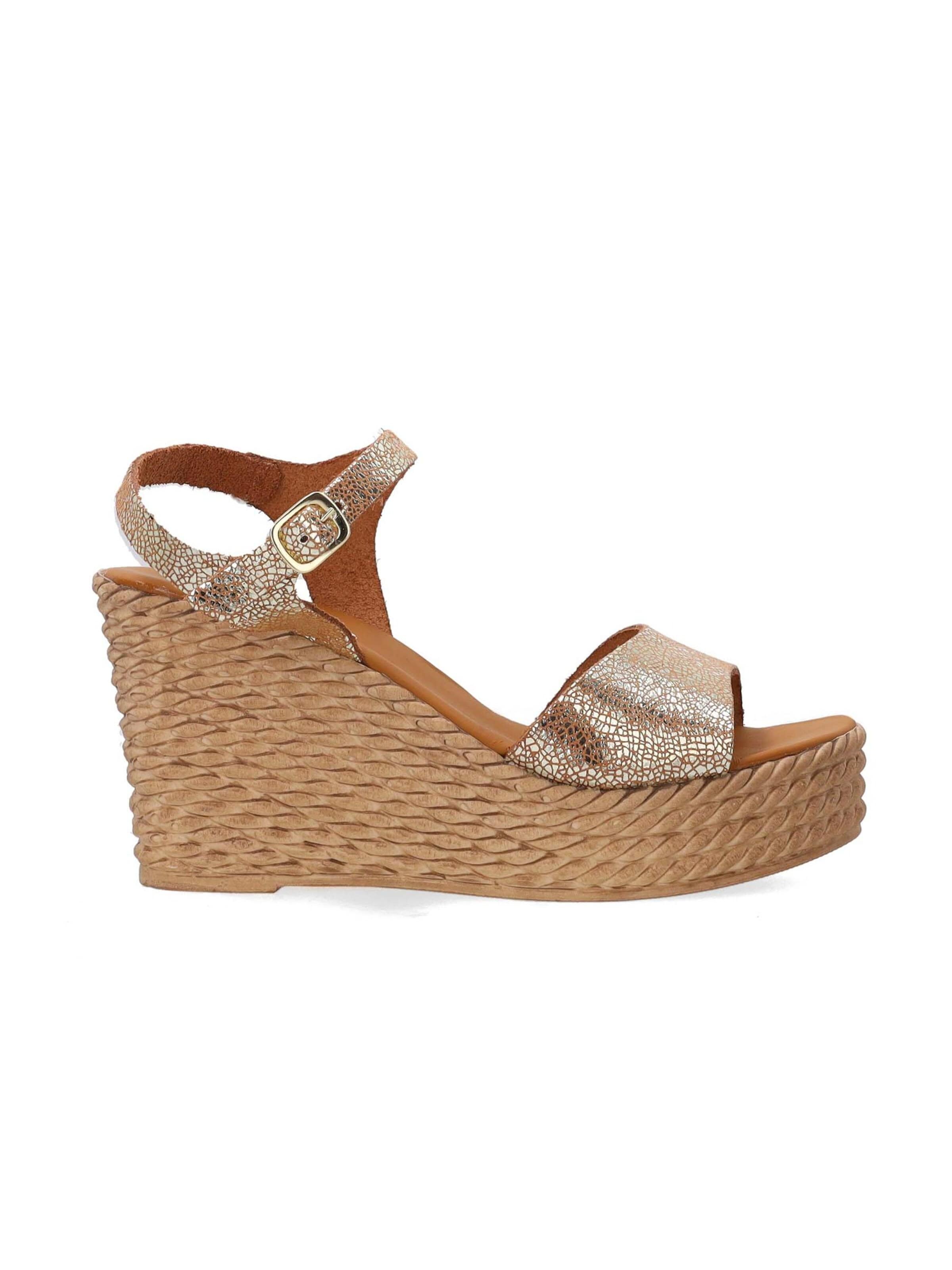 VENEZIA Sandale 'Venezia'‌‌‌‌‌‌‌‌ in Gold: Vorderseite