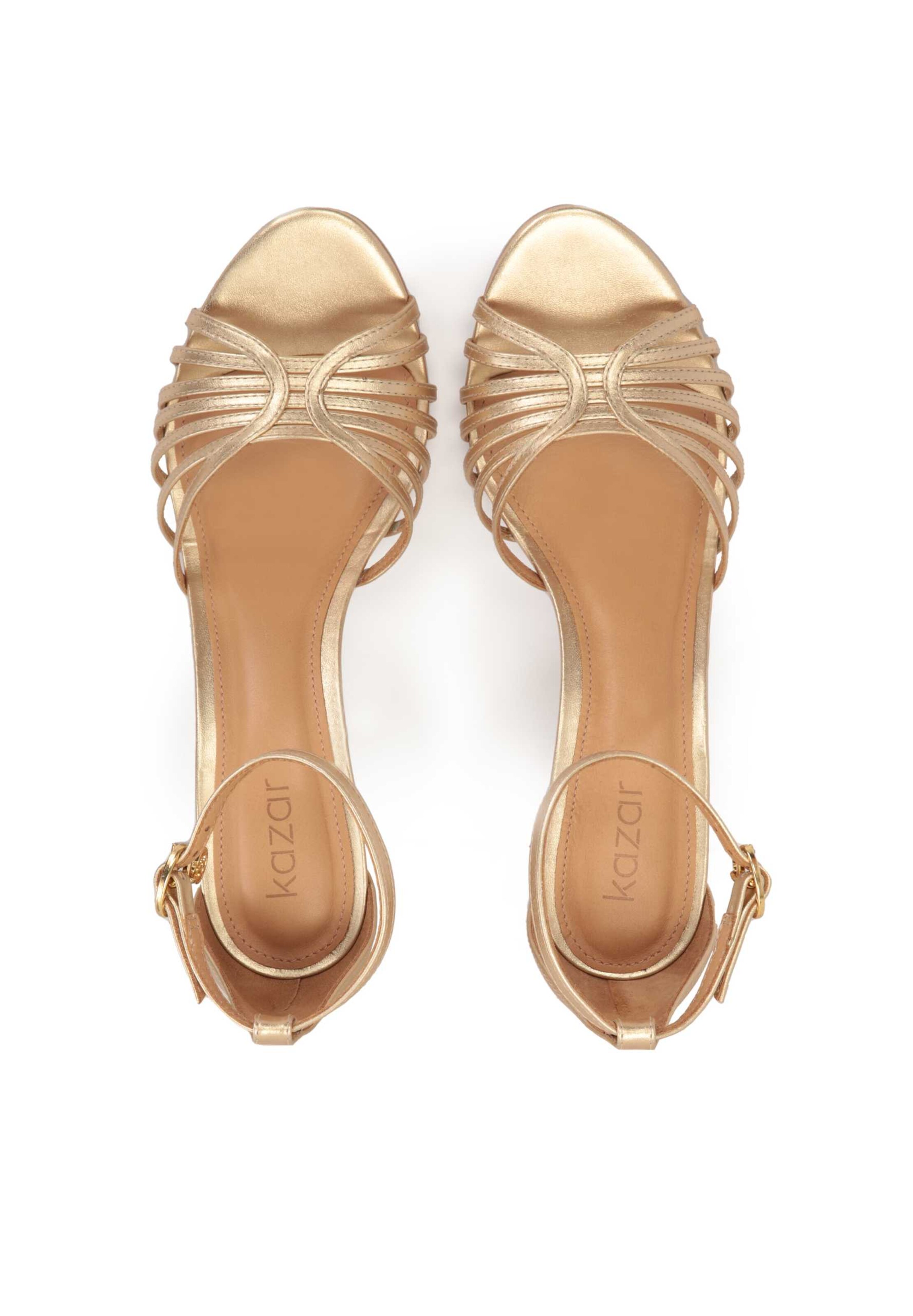Kazar Sandale in Gold