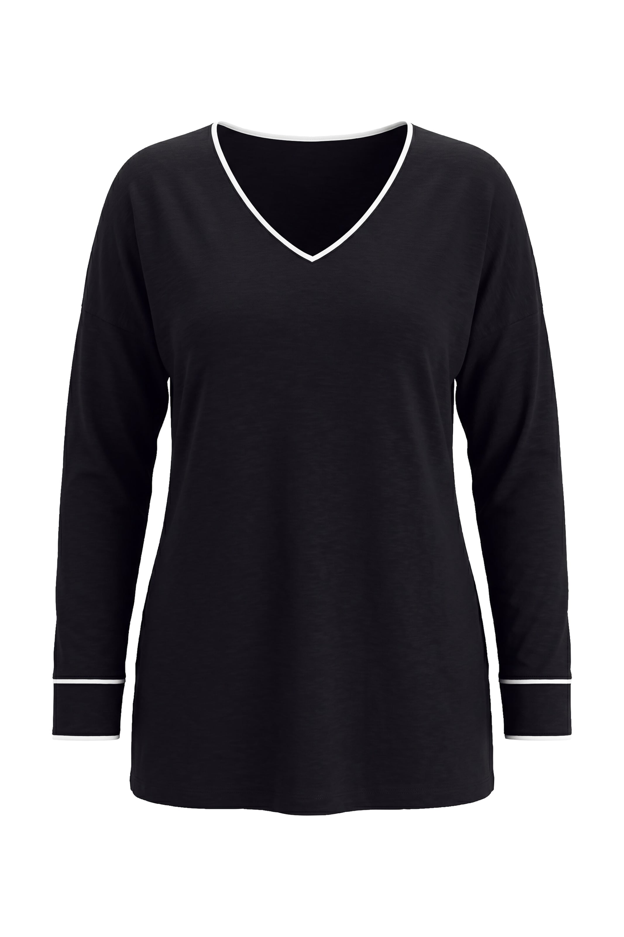 MIAMODA Shirt in Black: front