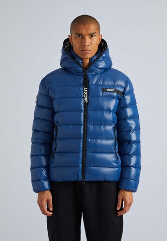 JACK1T Performance Jacket in Blue: front