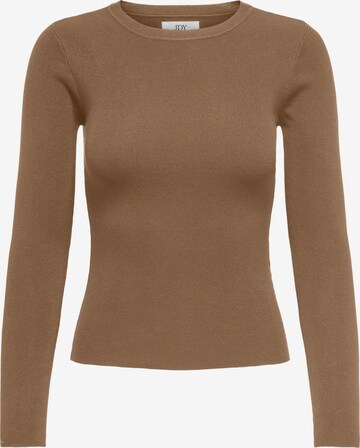 JDY Sweater 'CIRKELINE' in Brown: front