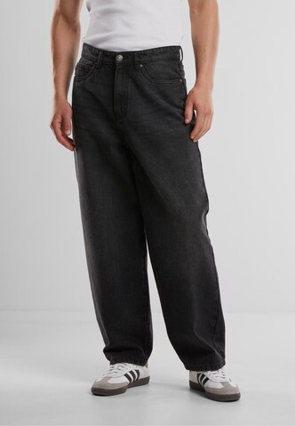 Urban Classics Tapered Jeans in Schwarz