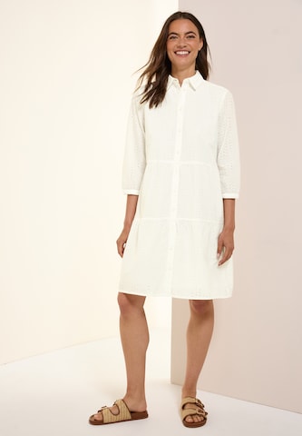 CECIL Kleid in Beige: Vorderseite