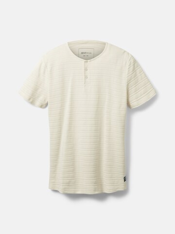 TOM TAILOR DENIM T-Shirt in Beige: predná strana