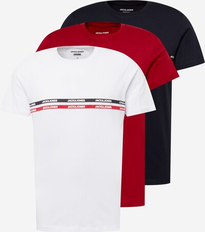 JACK & JONES Majica 'GAVIN' u mornarsko plava / crvena / bijela, Pregled proizvoda