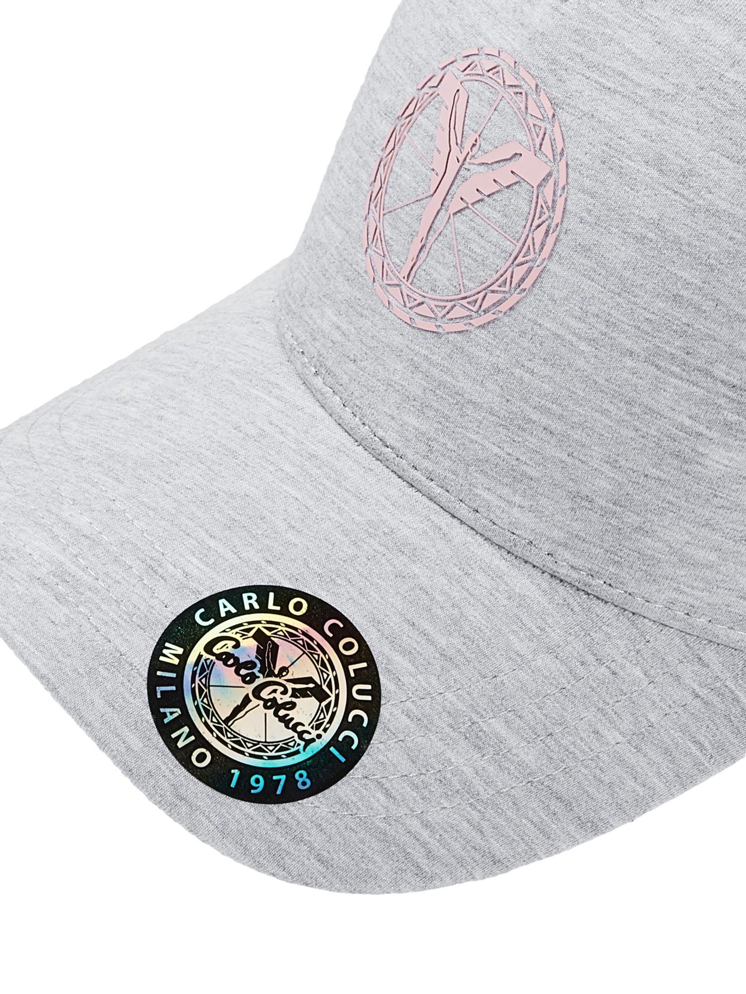 Casquette 'D'Elia' Carlo Colucci en gris