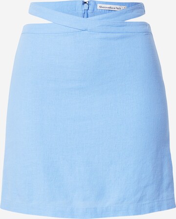 Abercrombie & Fitch Rok in Blauw: voorkant