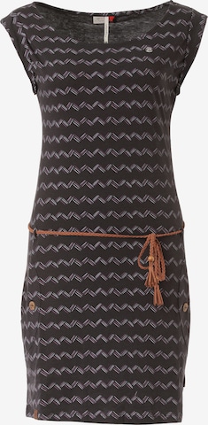 Ragwear Summer Dress 'Tag' in Black: front