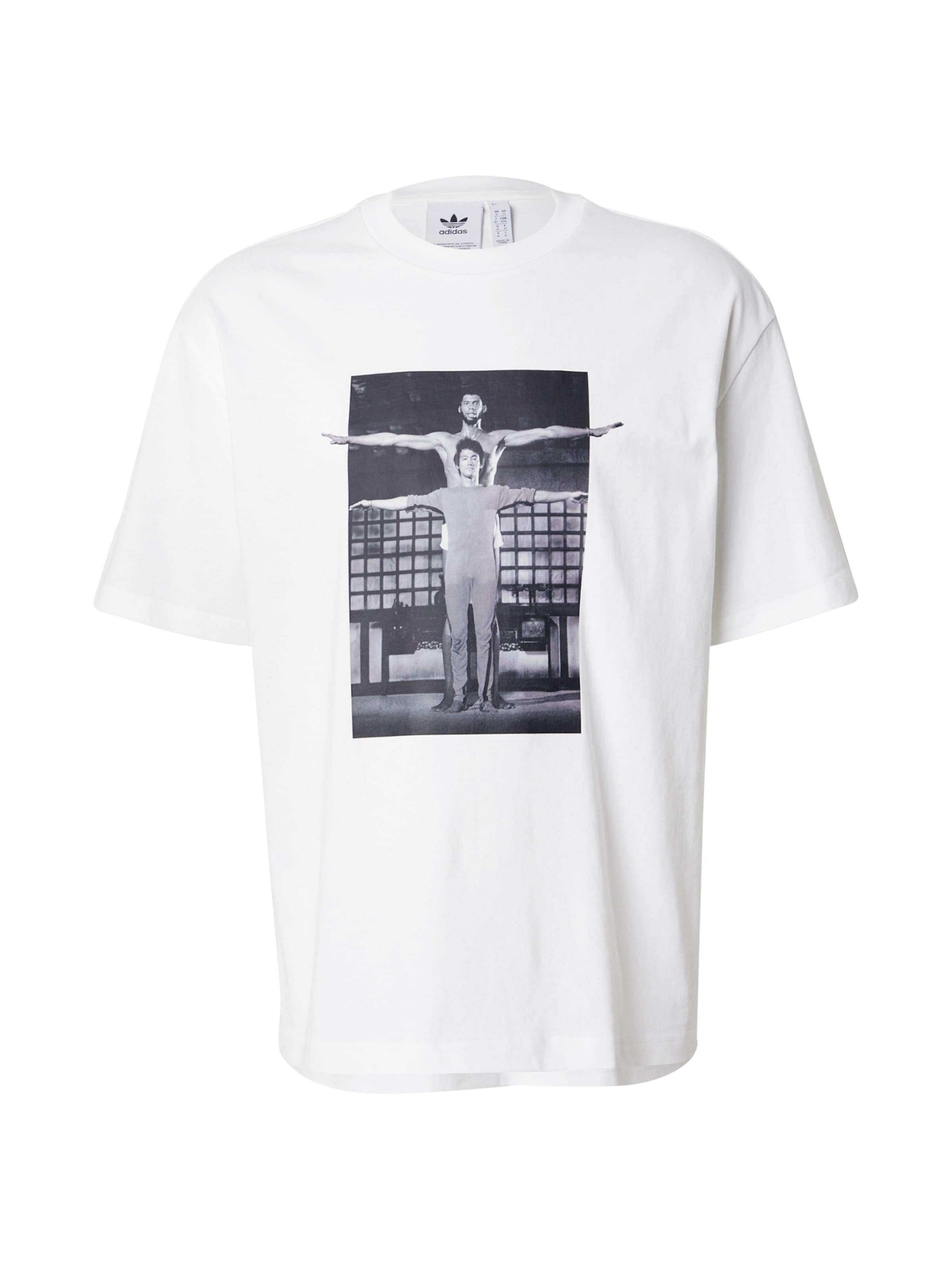T-Shirt ADIDAS PERFORMANCE en blanc : devant