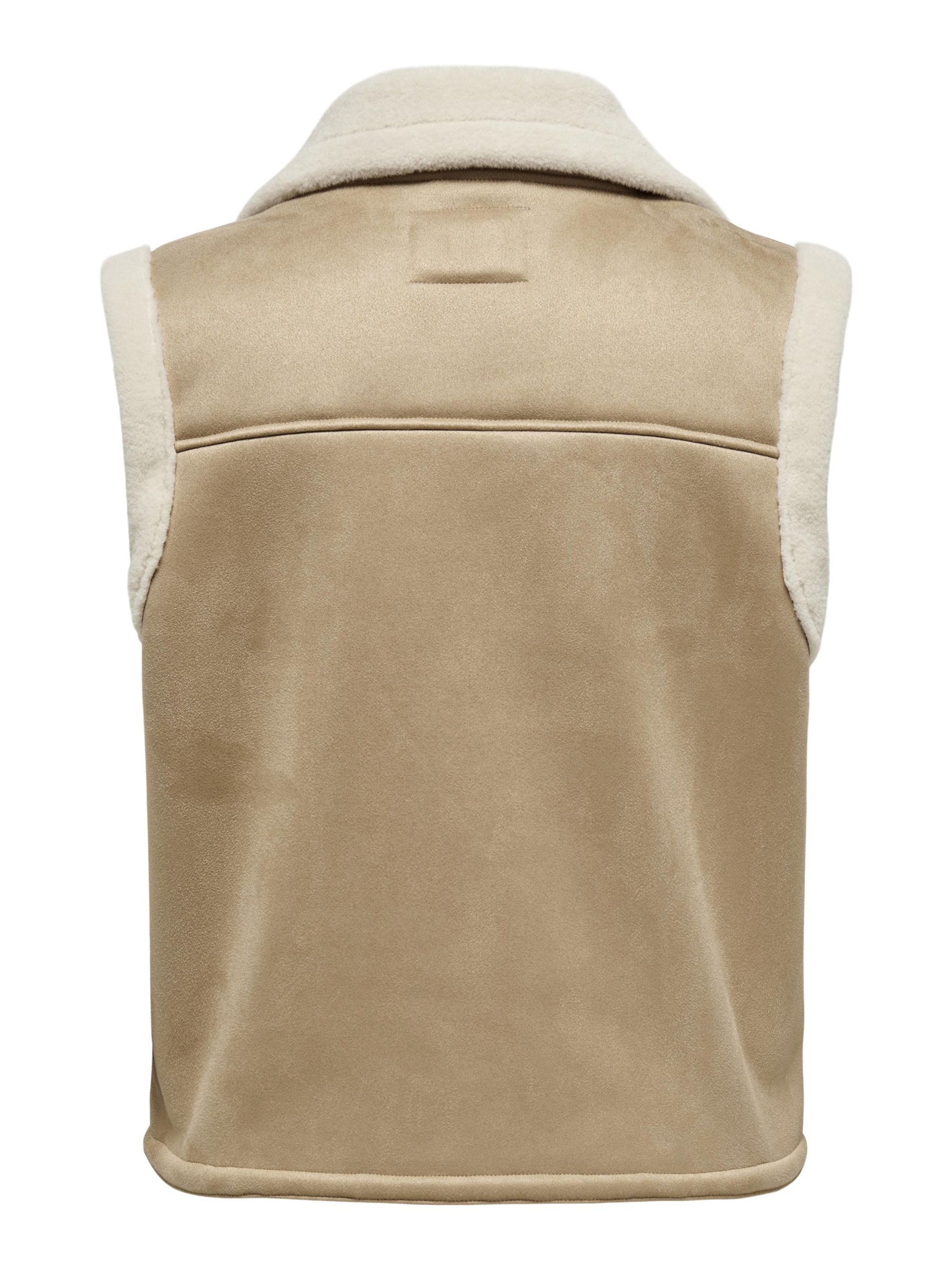 ONLY Carmakoma Жилетка в Бежевый