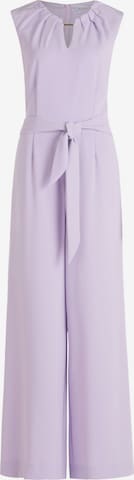 Tuta jumpsuit di Betty & Co in lilla: frontale