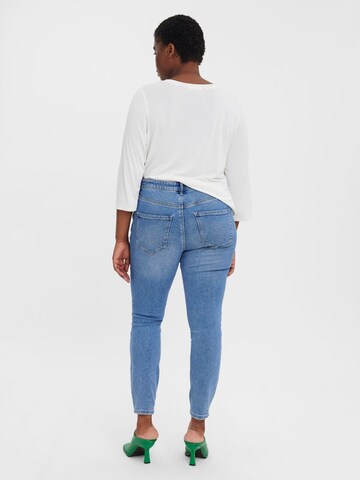 Vero Moda Curve Skinny Jeans 'Sophia' in Blau