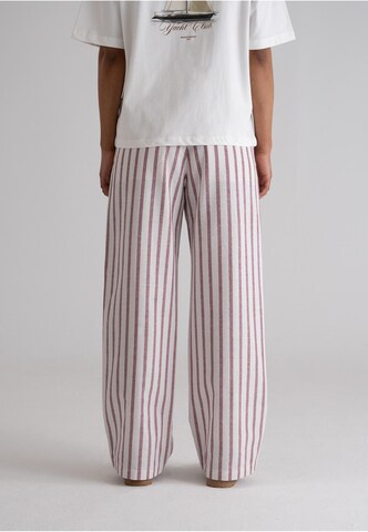 Loosefit Pantalon à pince Prohibited en beige