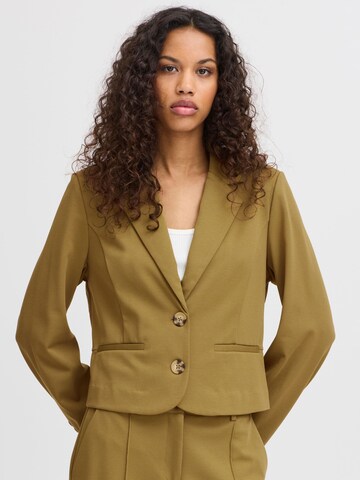 Blazer ICHI en beige : devant