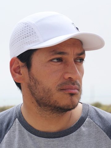 Casquette de sport Surf Monkey en blanc