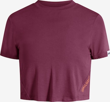 Smilodox Performance Shirt 'Althea' in Purple: front