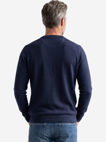 CASAMODA Knit cardigan 'Basic' in Blue