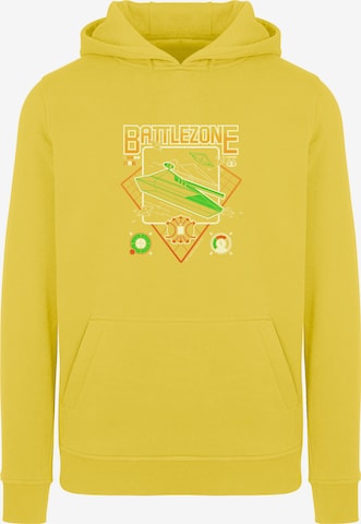 F4NT4STIC Sweatshirt 'BATTLEZONE ' in Yellow: front