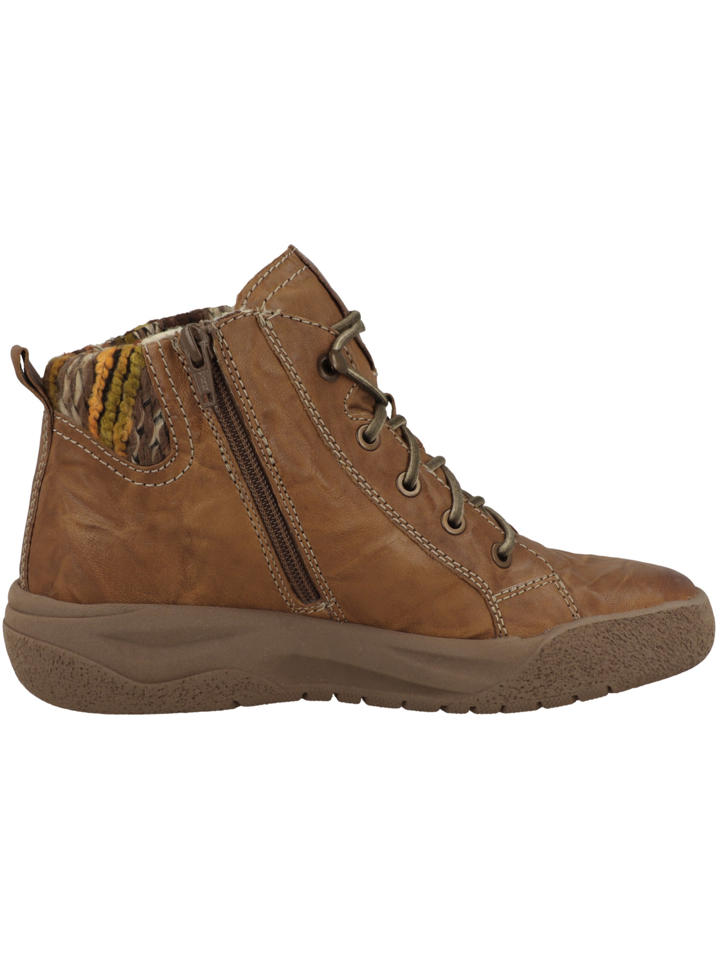 JOSEF SEIBEL Lace-up bootie 'Alina 52' in Brown