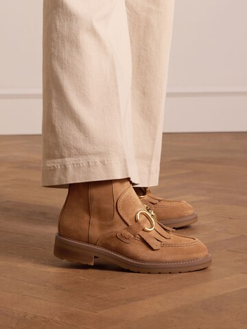 Bottines MANFIELD en beige