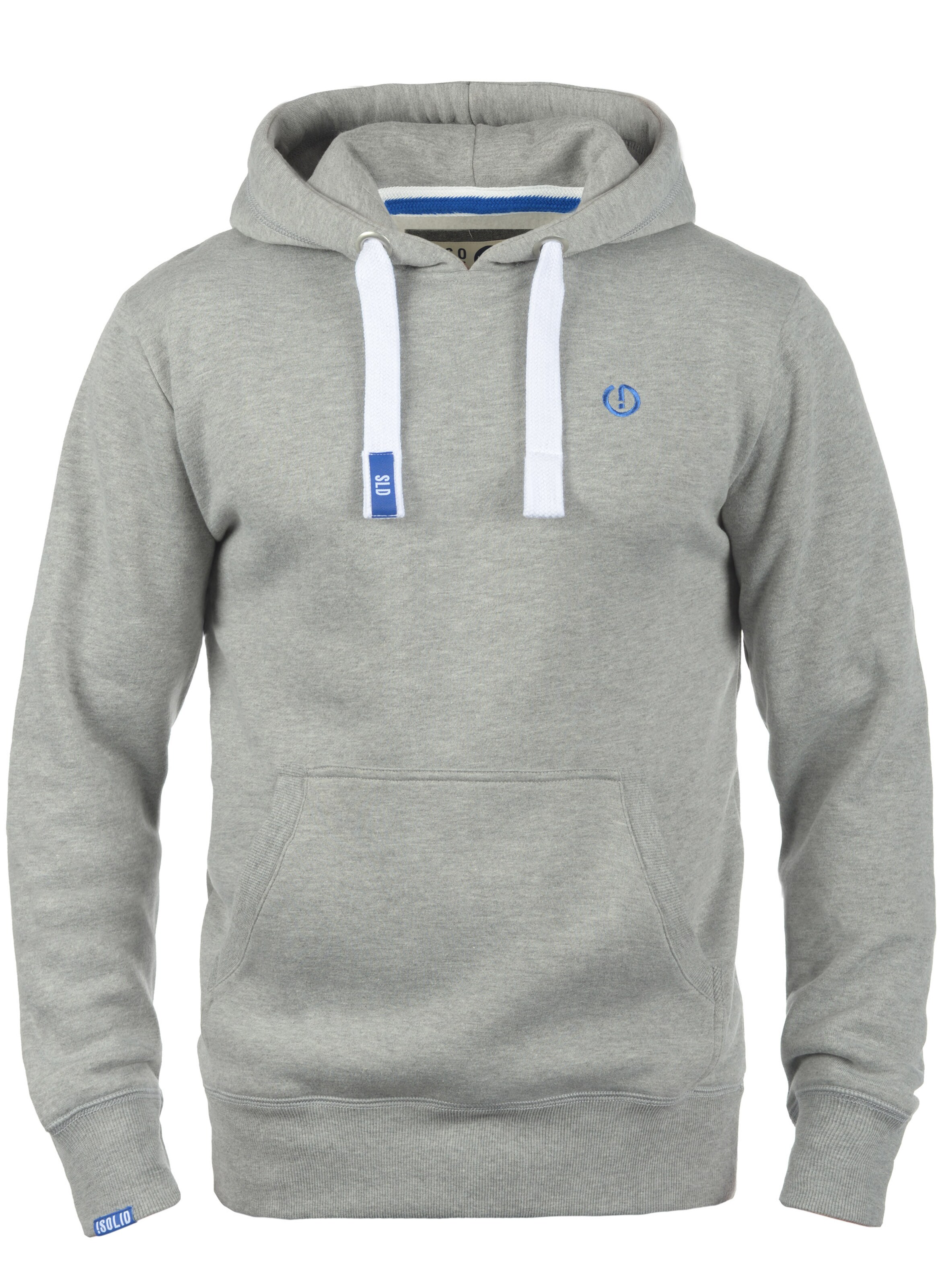 !Solid Sweatshirt in Grijs