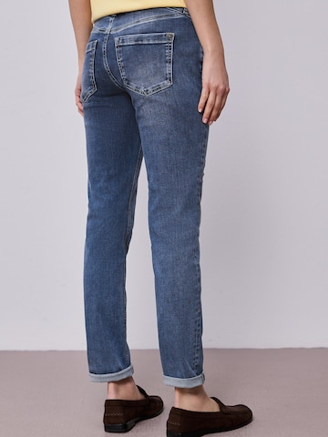 STREET ONE - Slimfit Vaquero en azul