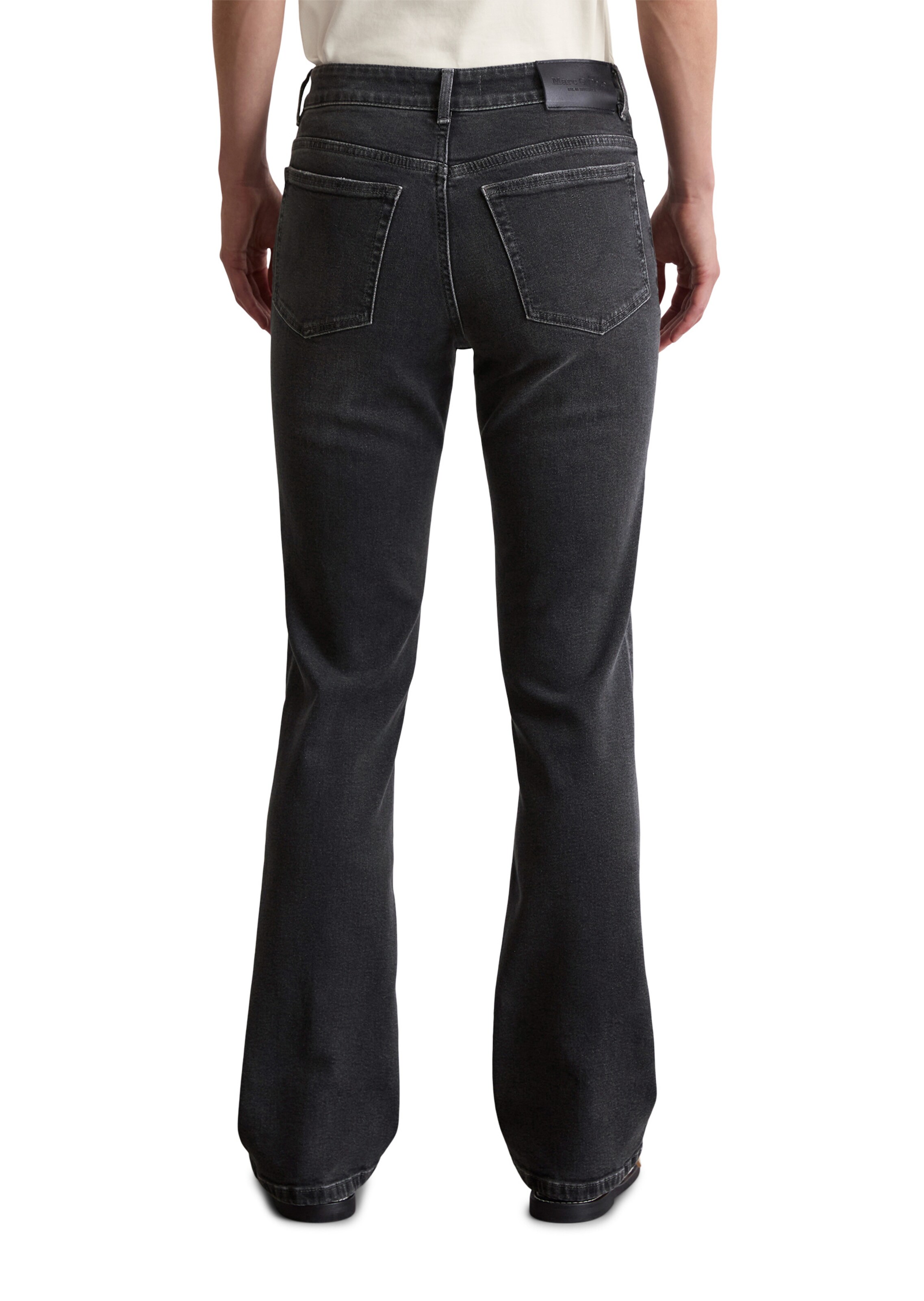 Marc O'Polo Flared Jeans 'Kiruna' in Grey