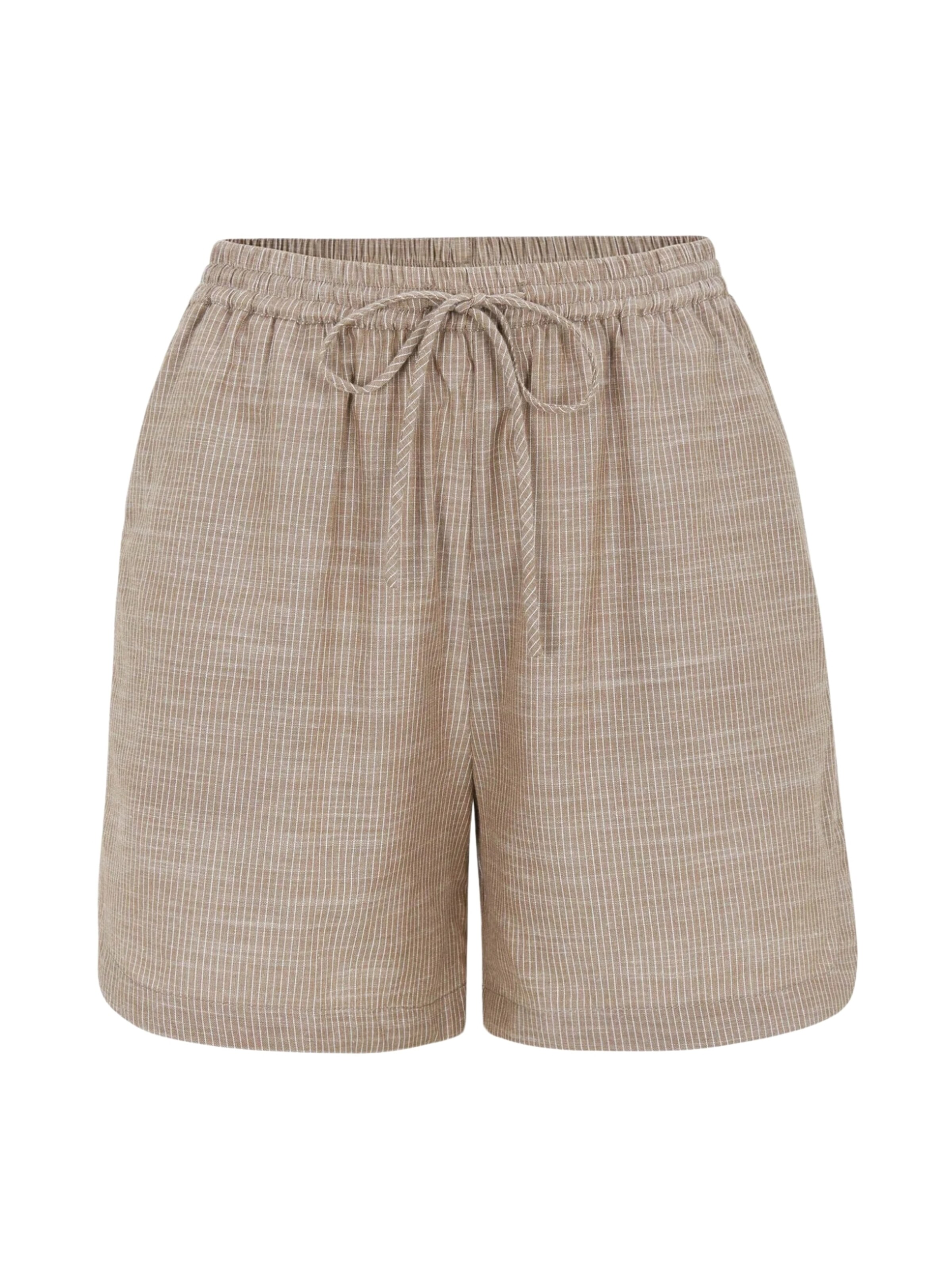 Pantalon ' SREbbi ' Soft Rebels en marron : devant