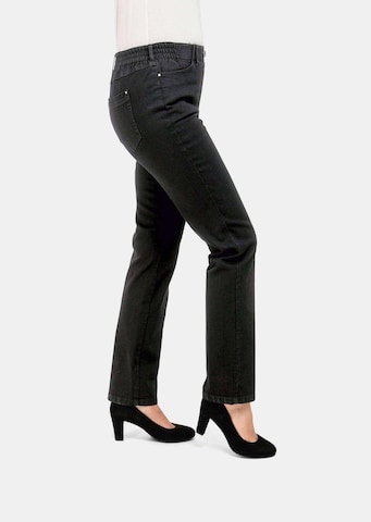 Goldner Regular Jeans 'Martha' in Black