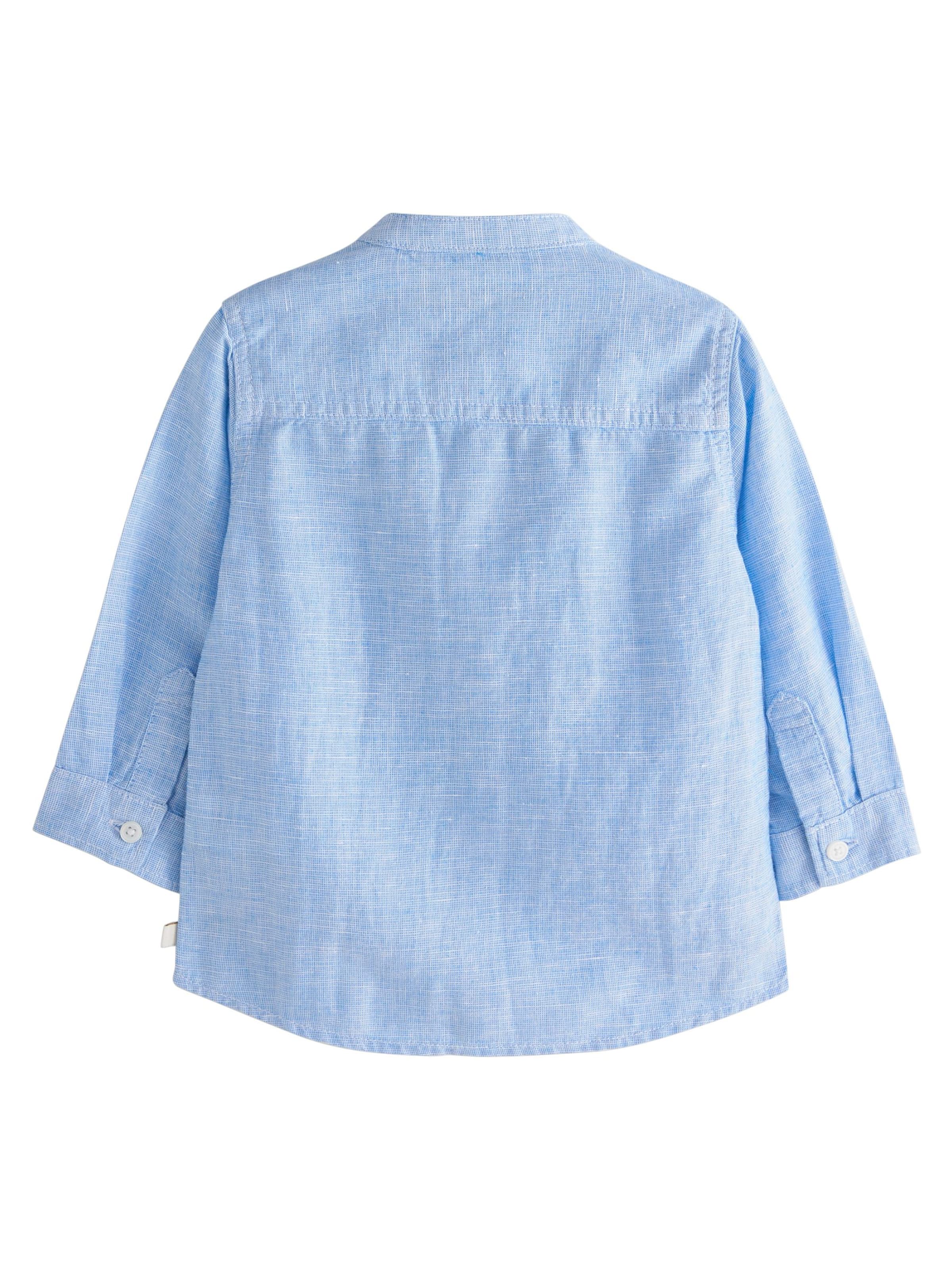 Next - Ajuste regular Camisa en azul