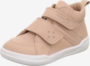 SUPERFIT First-Step Shoes 'SUPERFREE' in Beige: front