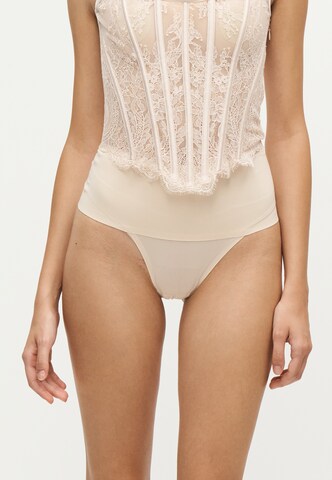 SPANXregular Tanga gaćice - bež boja: prednji dio