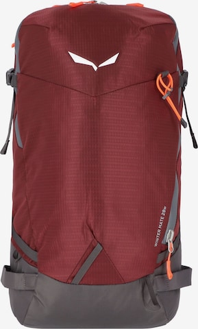 SALEWA Sports Backpack 'Winter Mate' in Red: front