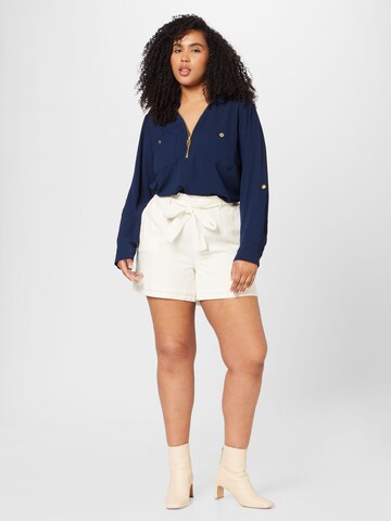 Vero Moda Curve Regular Shorts 'Dicthe' in Beige