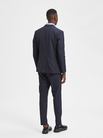 SELECTED HOMME Slim Fit Sakko 'Josh' in Blau