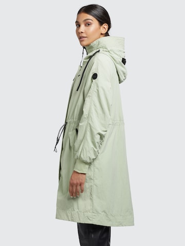 khujo Přechodný kabát 'Silica' – zelená