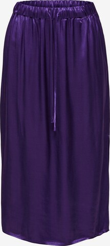 SELECTED FEMME Rok in Lila: voorkant