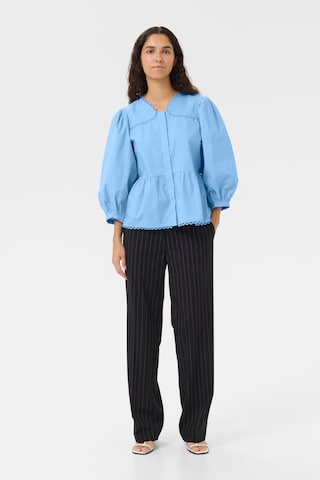 KAREN BY SIMONSEN Blouse 'Annabelle' in Blauw