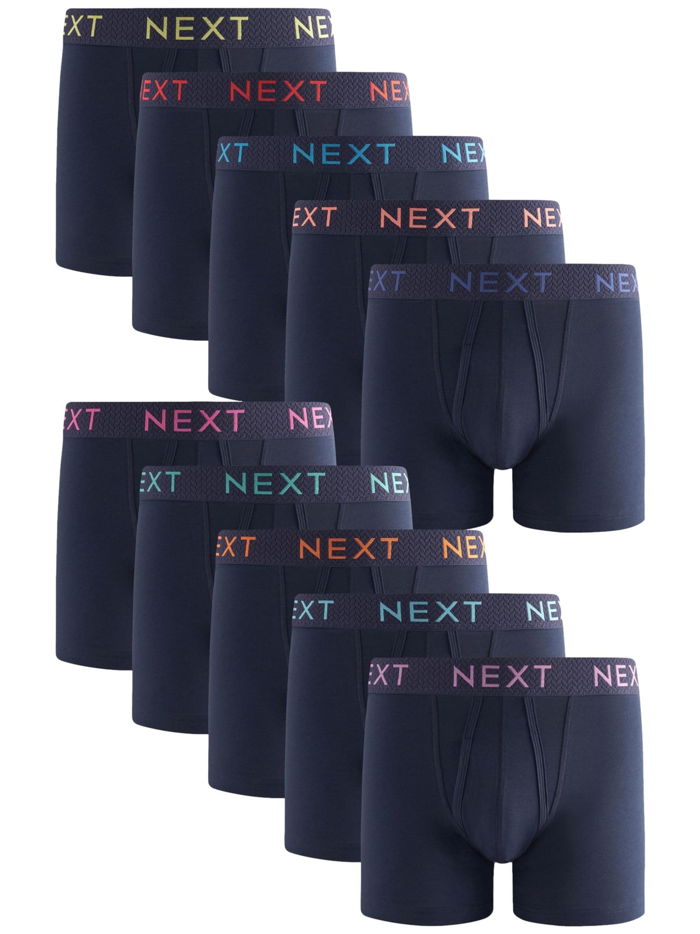 Next Boxerky – modrá: přední strana