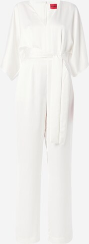 HUGO Jumpsuit 'Kalaisa' in White: front