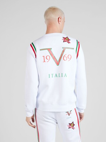 Sweat-shirt 'Bruno' 19V69 ITALIA en blanc