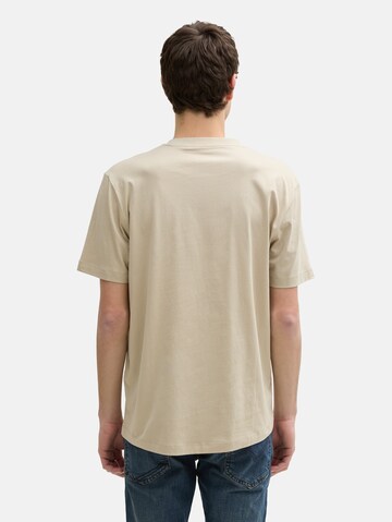 TOM TAILOR DENIM T-Shirt in Beige