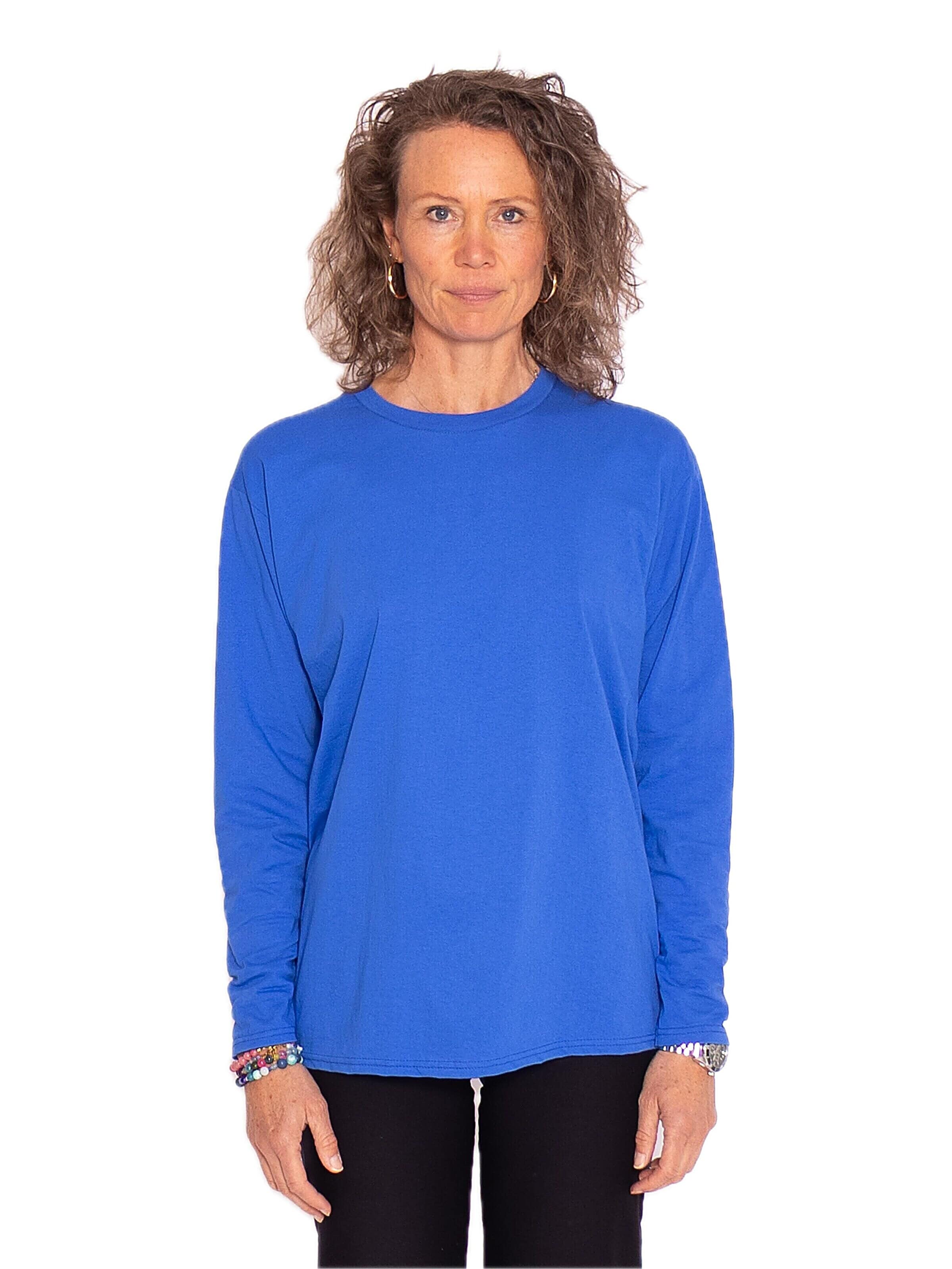 Sweat-shirt FRUIT OF THE LOOM en bleu
