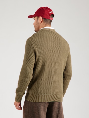 SELECTED HOMME Pullover 'SLHHENNY' in Grün: Rückseite