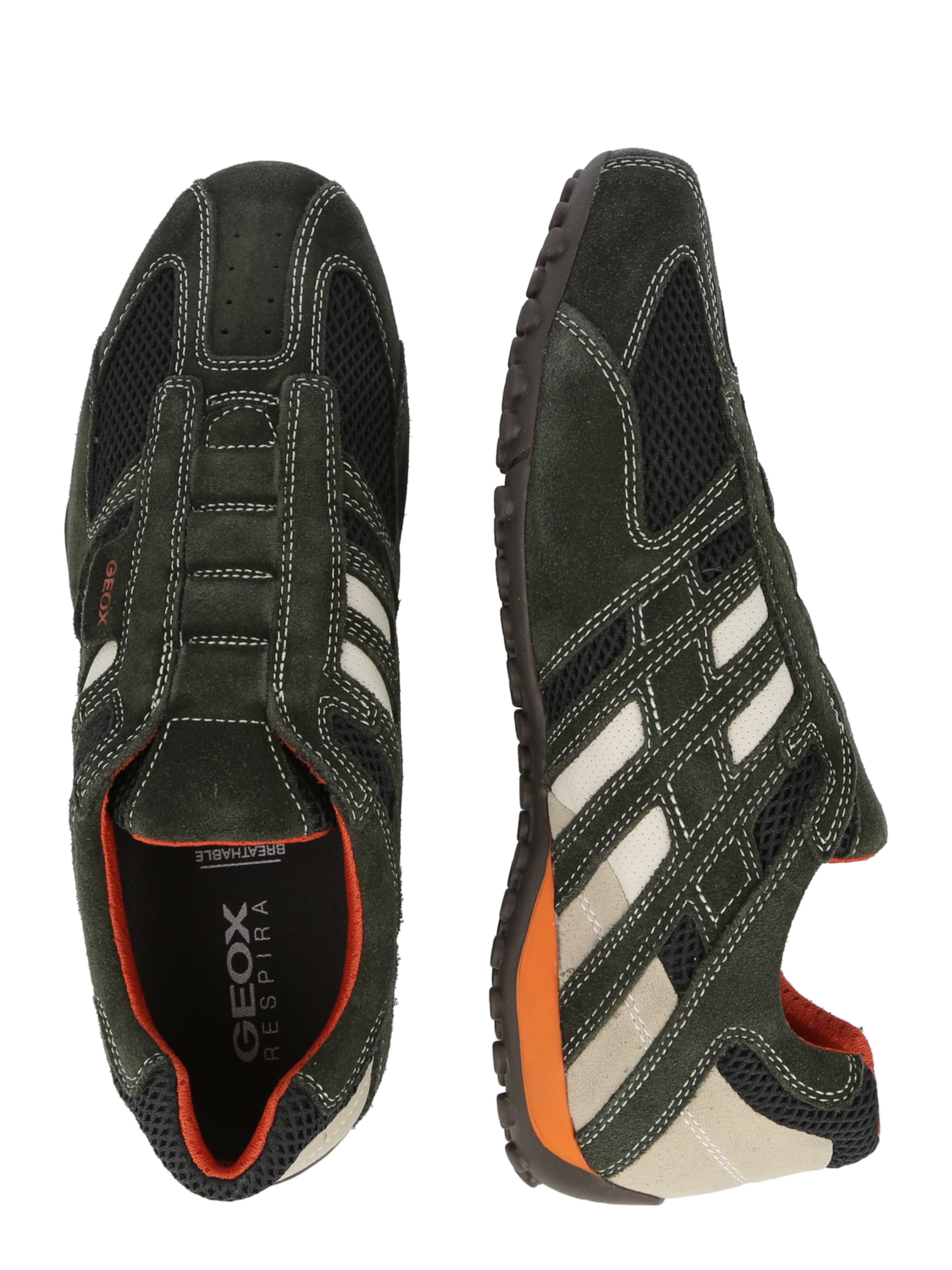 GEOX Låg sneaker 'UOMO SNAKE' i grå