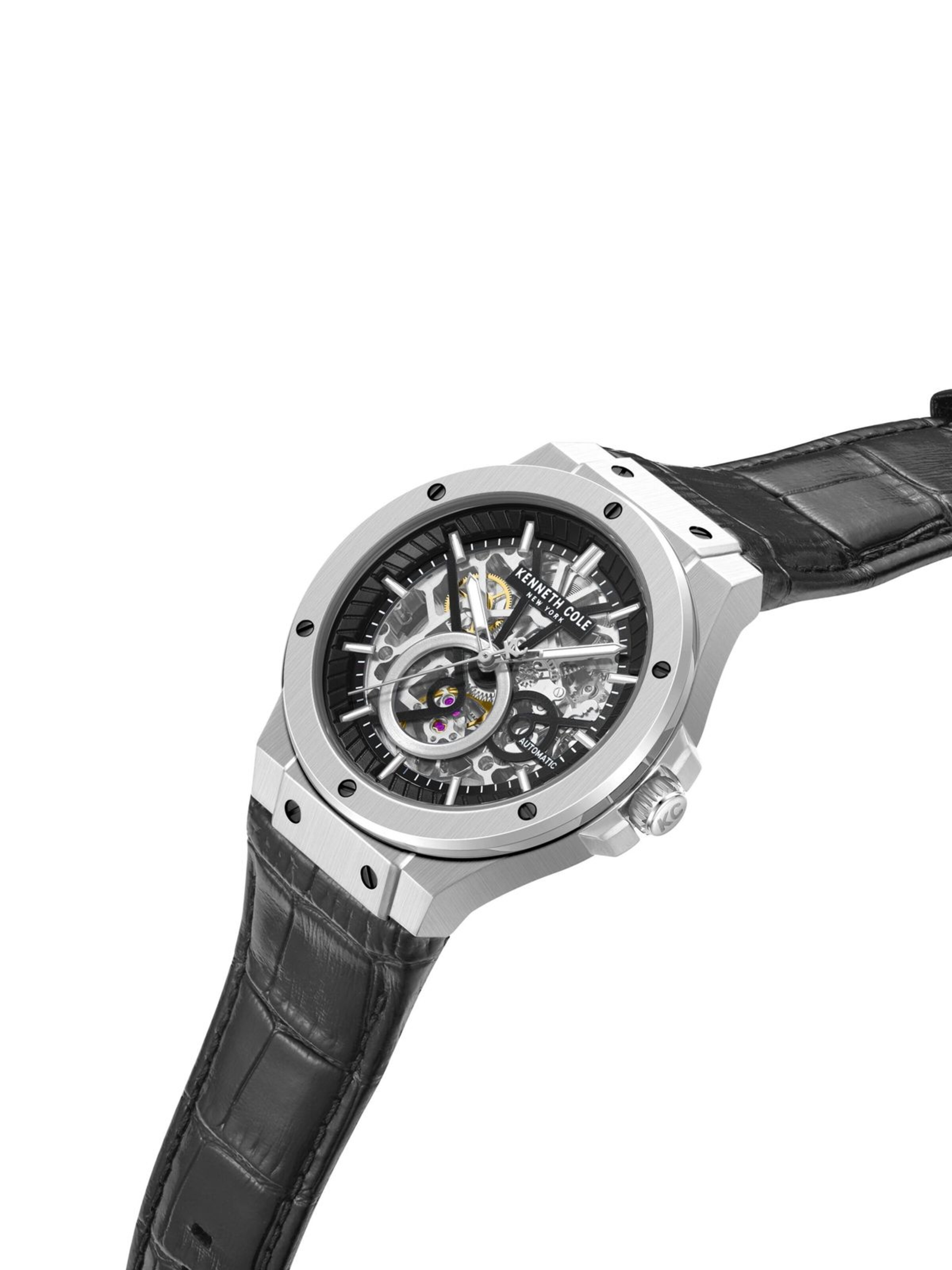 Kenneth Cole Analoog horloge in Zwart