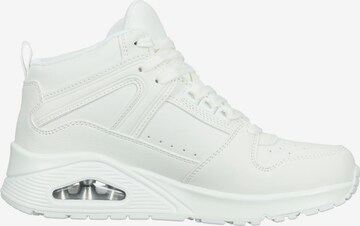 Sneaker alta di SKECHERS in bianco