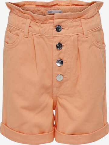 KIDS ONLY Regular Broek in Oranje: voorkant