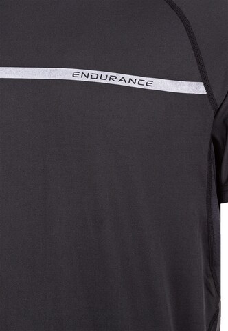 ENDURANCE Functioneel shirt 'Serzo' in Zwart